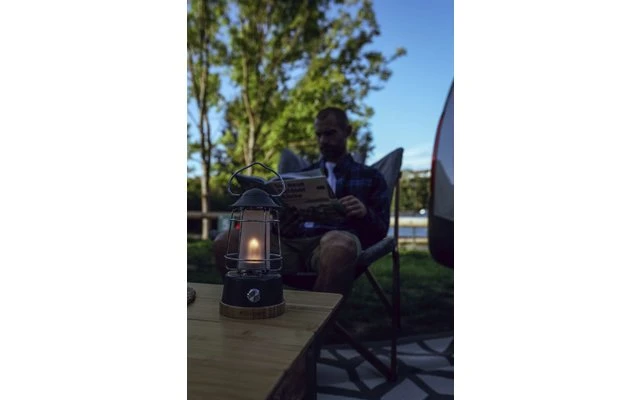 Berger Hopuni LED Campinglaterne Mit Dimmfunktion Grau – Bild 4