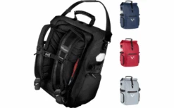 Valkental ValkPro 3-in-1 Fahrradtasche 26 Liter Grau-reflektierend